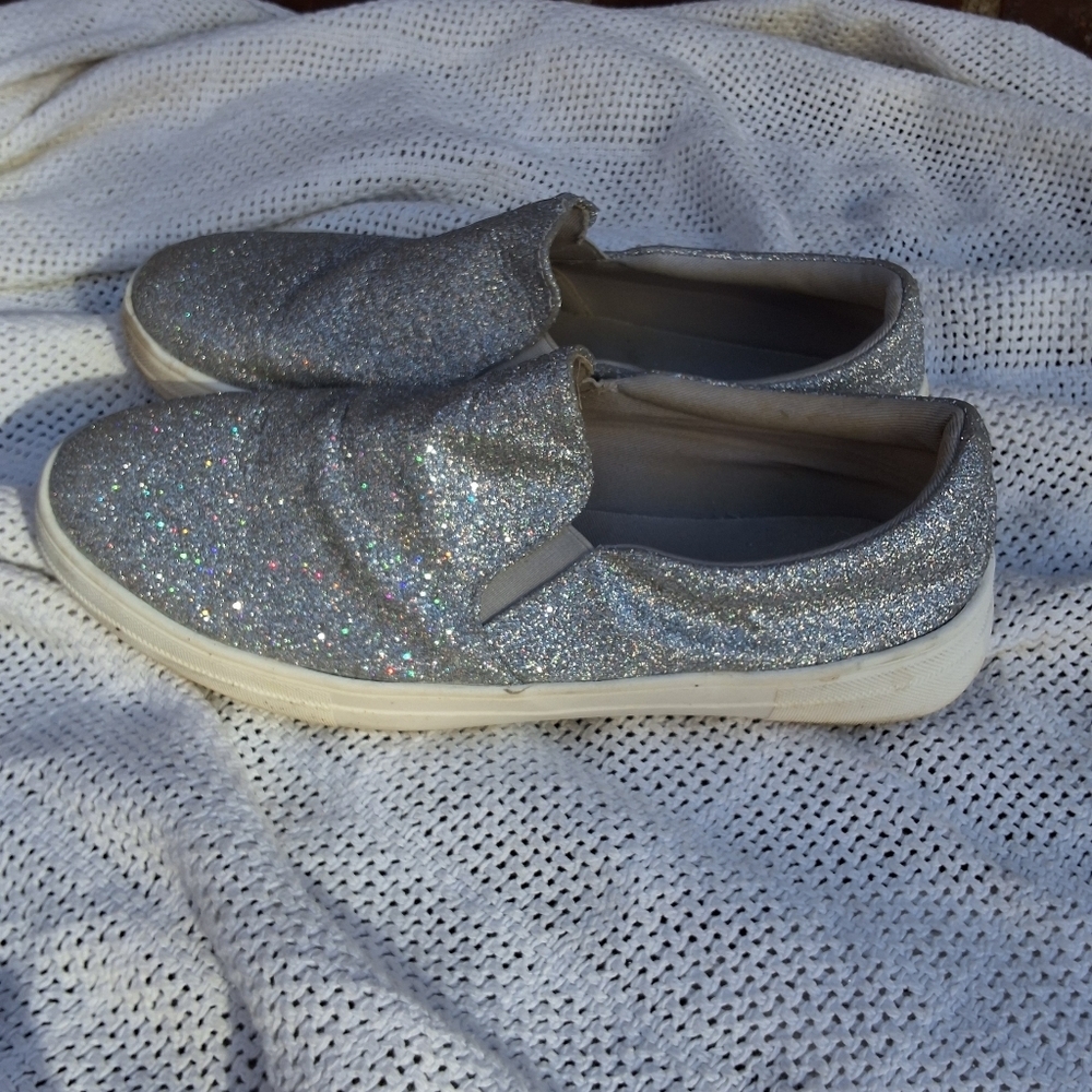 Matisse Silver Glitter sneakers 9.5 - Picture 12 of 12
